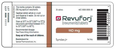 Revuforj 110 mg Container (Revuforj 110 mg Container)